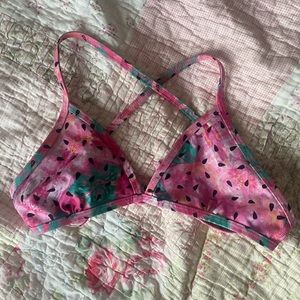 Jolyn watermelon bikini top size medium